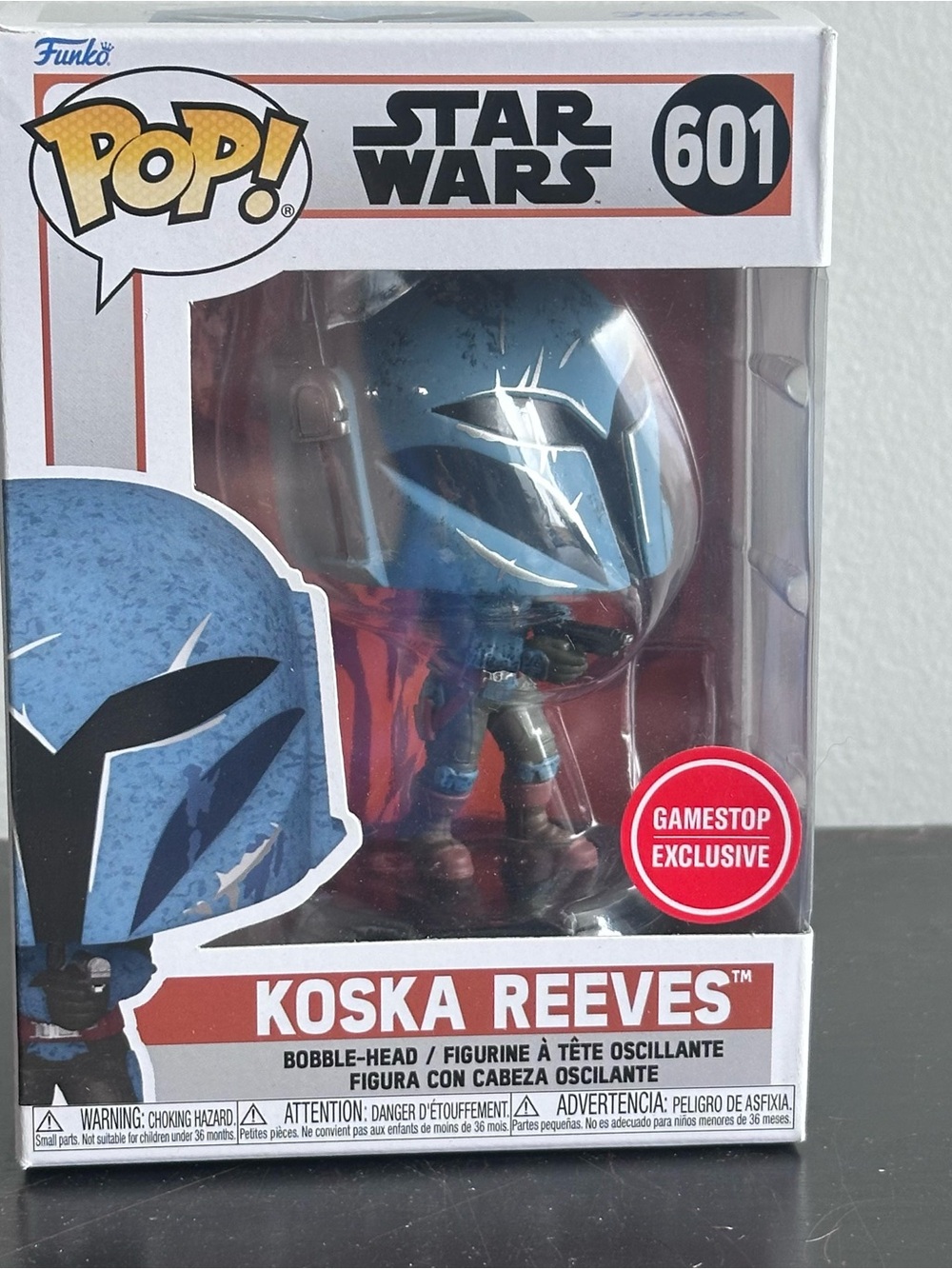 Funko Pop Koska Reeves #601 Star Wars Mandalorian GameStop‎ Exclusive